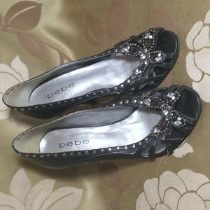 COPY - bebe peep toe heels